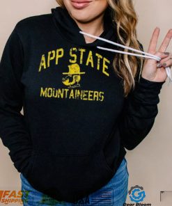 Appalachian State Mountaineers Distressed Retro Logo Shirt