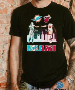 Xavien Howard And Bam Adebayo Miami City Sports Signatures Shirt