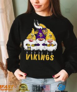 Xmas Mery Christmas Gnomies Minnesota Vikings Christmas New Design T Shirt