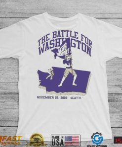 Washington Huskies the battle for Washington DAWG Territory shirt