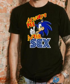 Sonic Always Pee After Sex T Shirt