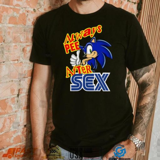 Sonic Always Pee After Sex T Shirt