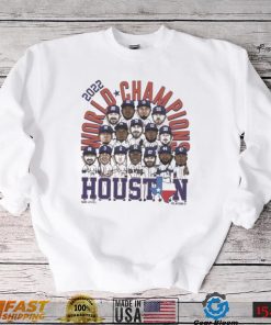 World Champions Houston Baseball Champs 2022 Caricature shirt