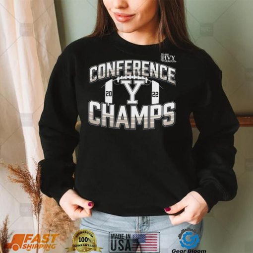 Yale Bulldogs 2022 The Ivy League Football Conference Champions Shirt