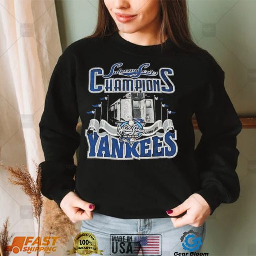 Yankees 2022 New York Yankees 2000 World Series Champions New Design T Shirt