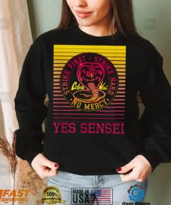 Yes Sensei Retro Gradient Cobra Kai Cobra Kai New Design T Shirt