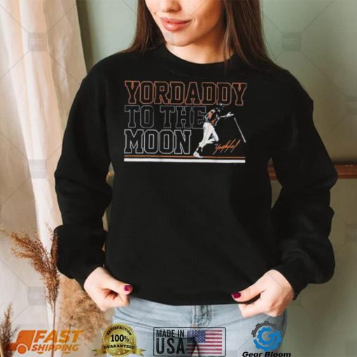 Yordan Álvarez Yordaddy To The Moon Shirt