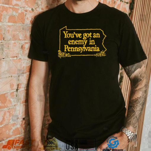 You’ve Got An Enemy In Pennsylvania Ghost Bongo Merch Pa Enemy T Shirt