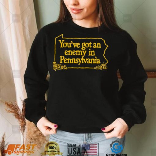 You’ve Got An Enemy In Pennsylvania Ghost Bongo Merch Pa Enemy T Shirt