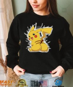 Thicc Pokemon Pikachu logo shirt