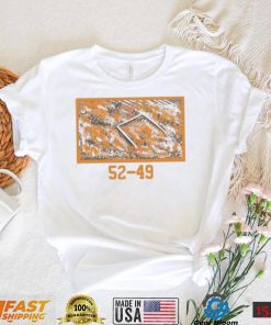 Tennessee Volunteers Vs Alabama Crimson Tide 52 49 Goal Post Shirt