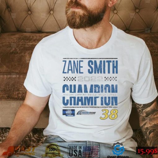 Zane Smith 2022 NASCAR Camping World Truck Series Champion T Shirt