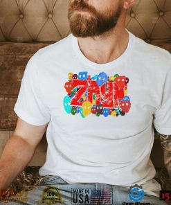 Zayn Malik NIL faces colorful logo shirt