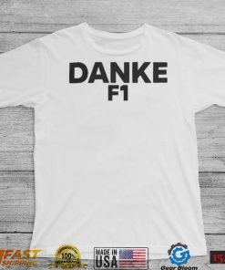 Sebastian Vettel Wearing Danke F1 Shirt