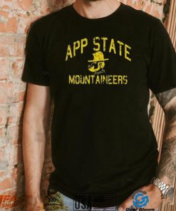 Appalachian State Mountaineers Distressed Retro Logo Shirt