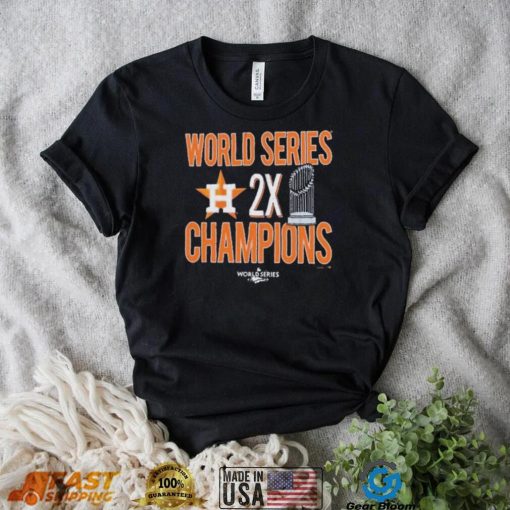 Houston Astros Two Time World Series Champions Shirt