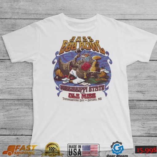 Ole Miss Rebels Vs. Mississippi State Bulldogs 2022 EGG Bowl Thanksgiving Day shirt