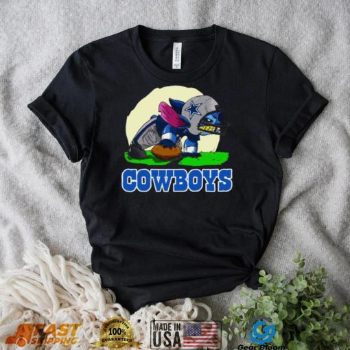 Official Dallas Cowboys Stitch Ready For The Football Battle Nfl Shirt