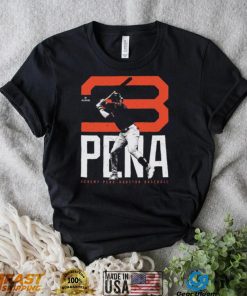 Jeremy Pena Houston Astros Bold Number 2022 Shirt