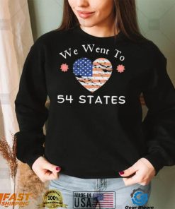 President Biden We’ve Been To 54 States Shirt