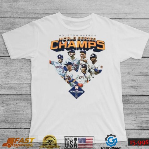 Texas Team Champions Houston Astros World Series 2022 Champs T Shirt