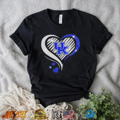 Kentucky Wildcats diamond heart T Shirt