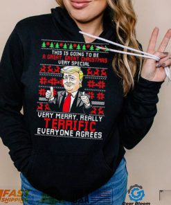 This Is Going To Be A Great Christmas Fun Trump Ugly Sweater Shirt