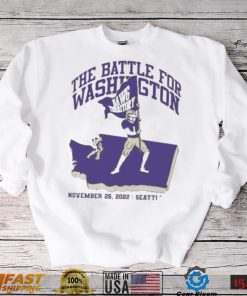 Washington Huskies the battle for Washington DAWG Territory shirt