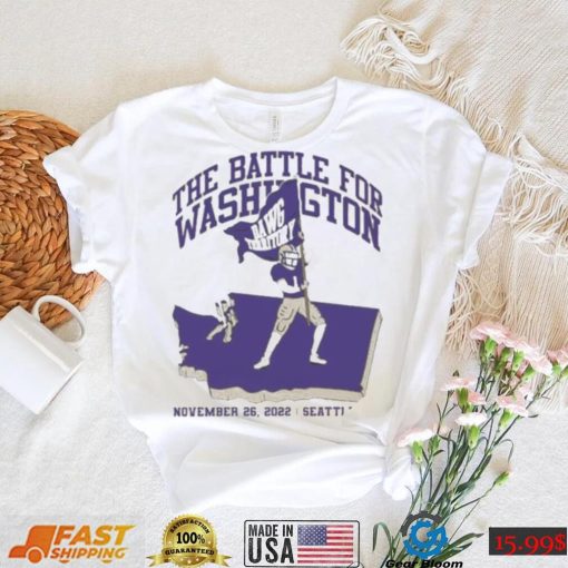 Washington Huskies the battle for Washington DAWG Territory shirt