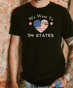 President Biden We’ve Been To 54 States Shirt