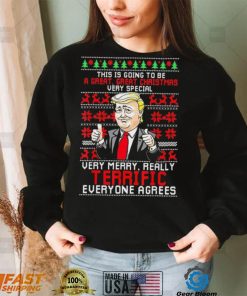 This Is Going To Be A Great Christmas Fun Trump Ugly Sweater Shirt