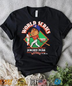 Jeremy Peña Houston Astros 2022 World Series Champions MVP T Shirt