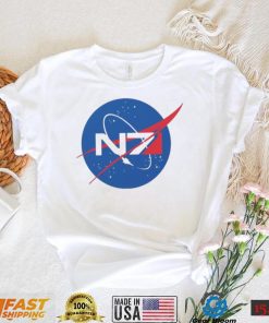 Nasa X N7 Shepard Mass Effect Logo Shirt