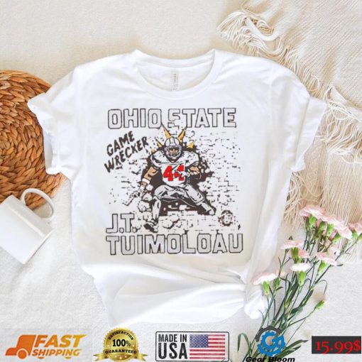 Ohio State Buckeyes J.T. Tuimoloau Game Wrecker shirt