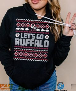 Buffalo Bills Let’s Go Buffalo Christmas Ugly Sweatshirt