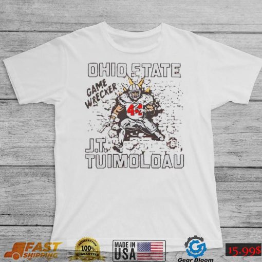 Ohio State Buckeyes J.T. Tuimoloau Game Wrecker shirt