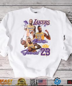 Lebron James T shirt, 23 Lakers Shirt, Los Angeles Lakers Shirt, NBA Team Lakers T Shirt