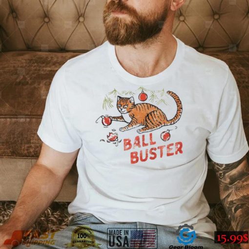 Cat Ball Buster T Shirt