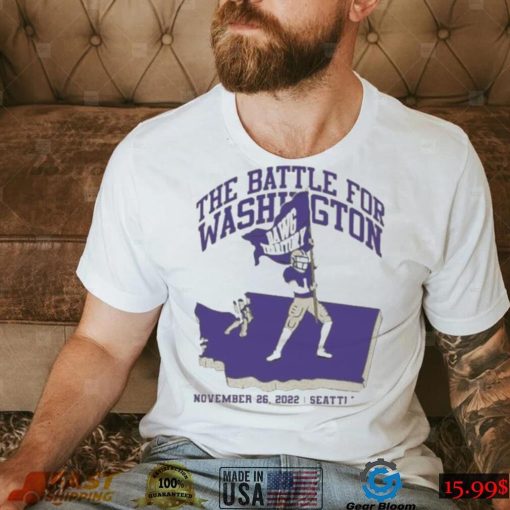 Washington Huskies the battle for Washington DAWG Territory shirt