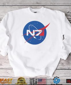 Nasa X N7 Shepard Mass Effect Logo Shirt