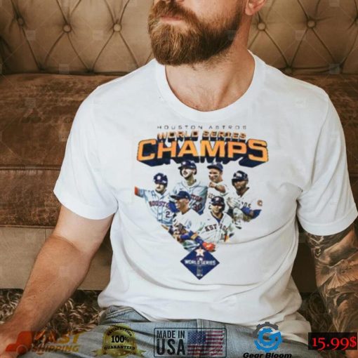 Texas Team Champions Houston Astros World Series 2022 Champs T Shirt