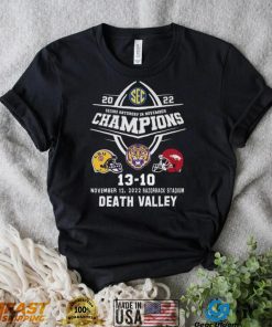 the second saturday in november champions 2022 lsu tigers 13 10 arkansas razorbacks shirt Shirt