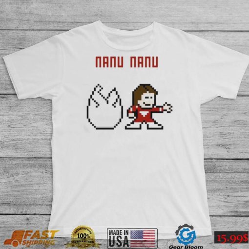 8bit Mork Robin Williams Nanu Nanu Shirt