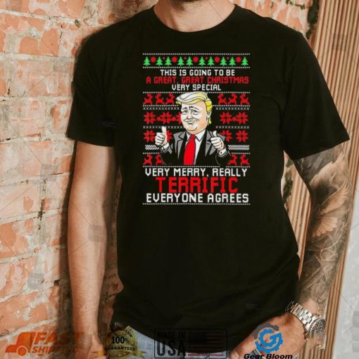 This Is Going To Be A Great Christmas Fun Trump Ugly Sweater Shirt