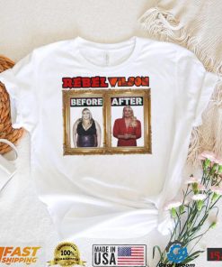 Rebel Wilson Before And After Shirt