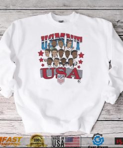 usmnt team caricatures t shirt Shirt