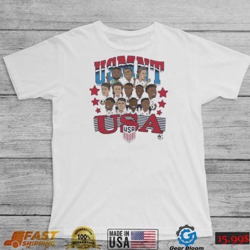 usmnt team caricatures t shirt Shirt