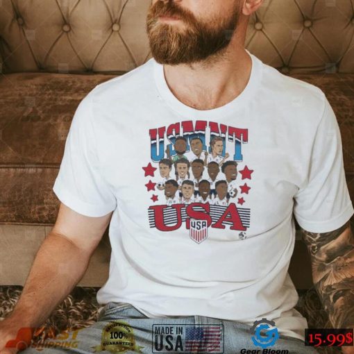 usmnt team caricatures t shirt Shirt