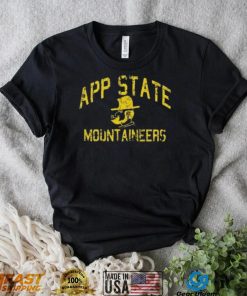 Appalachian State Mountaineers Distressed Retro Logo Shirt