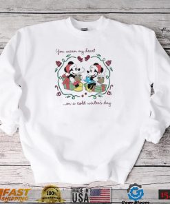 Vintage Mickey And Minnie Christmas Shirt